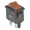 ZF Illuminated DPST On-Off On-Off Rocker Switch Panel Polyamide 66 Housing IP66 LRA32H2BBRLN