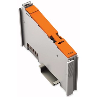 WAGO PLC I/O Module G4, DIN Rail Mount, 100mm Length, 12mm Width, 69.8mm Depth, 60°C Max Operating Temperature, UL 750-616