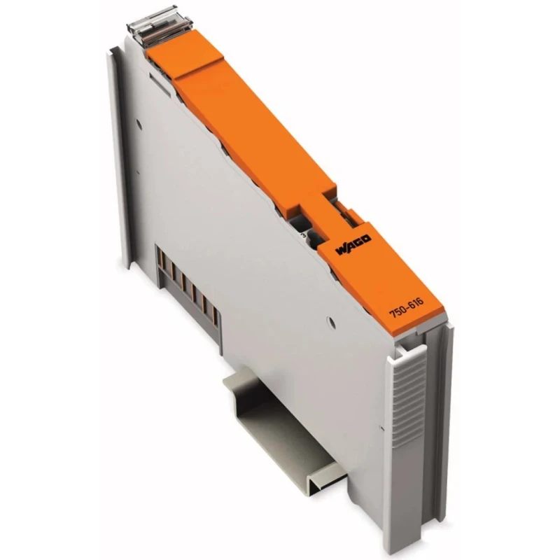 WAGO PLC I/O Module G4, DIN Rail Mount, 100mm Length, 12mm Width, 69.8mm Depth, 60°C Max Operating Temperature, UL 750-616