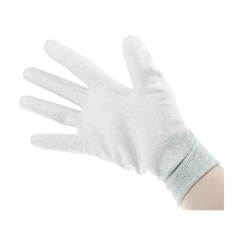 RS PRO Nylon Anti-Static Gloves Size 8, Reusable, ESD and EN 388:2016 Compliant 869-1651