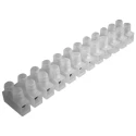RS PRO Non-Fused Terminal Block 12-Way 6AWG Wire 76A Screw Termination Polyethylene Material 400V 867-0975