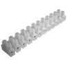 RS PRO Non-Fused Terminal Block 12-Way 6AWG Wire 76A Screw Termination Polyethylene Material 400V 867-0975