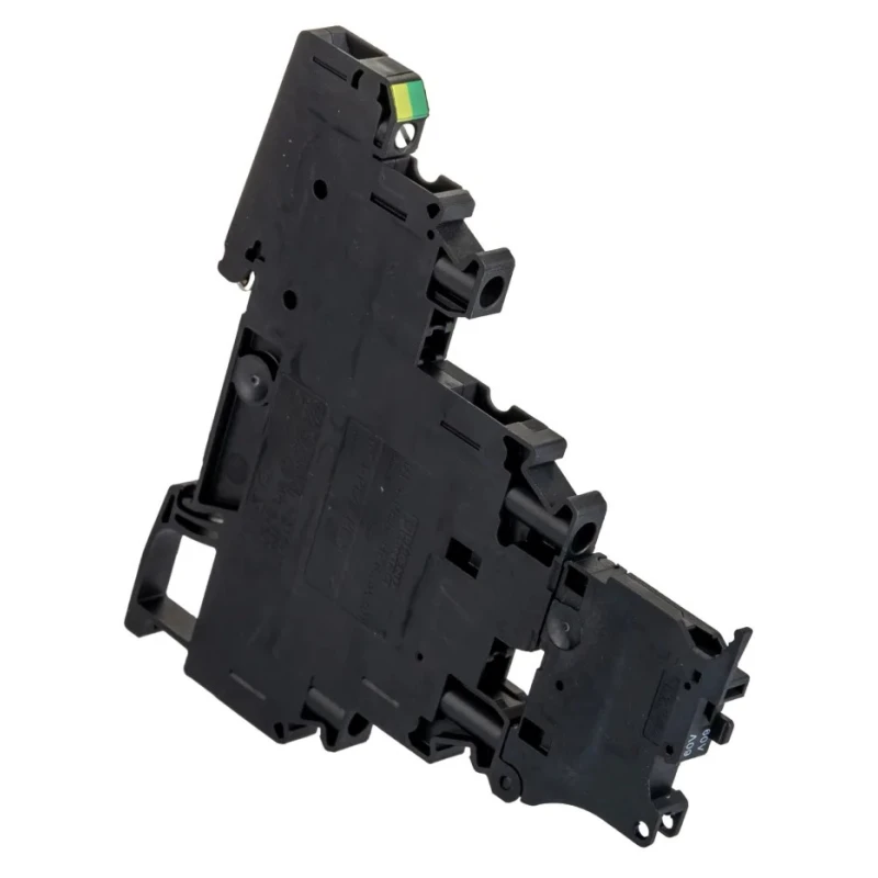 Phoenix Contact Fuse Modular Terminal Block UT 4-PE/L/HESILED 60 3-Level Black, 0.14mm²-6mm², 28A, 500V 3214322
