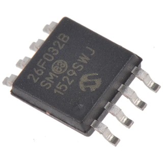 Microchip Split Gate 32 MB SPI Flash Memory 8-Pin SOIJ SST26VF032B-104I/SM