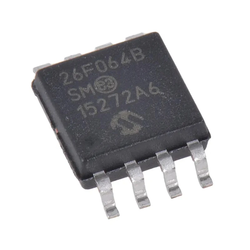 Microchip Split Gate 64 MB SPI Flash Memory 8-Pin SOIJ SST26VF064B-104I/SM