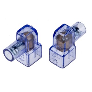 RS PRO Non-Fused Terminal Block, 1-Way, 2.5mm² Wire Screw Terminal, Panel Mount, 450V, Brass Clamp 868-0809