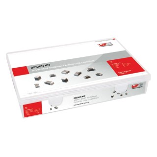Wurth Elektronik Surface X5R, X7R Ceramic Capacitor Kit 4320 Pieces 6.3V to 50V 1pF to 4.7μF 885050