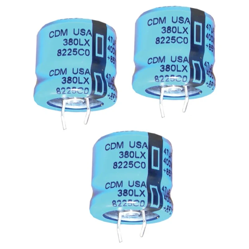 Cornell-Dubilier Radial Can Aluminium Capacitor 12mF 63V 3000h Lifetime 380LX123M063A052