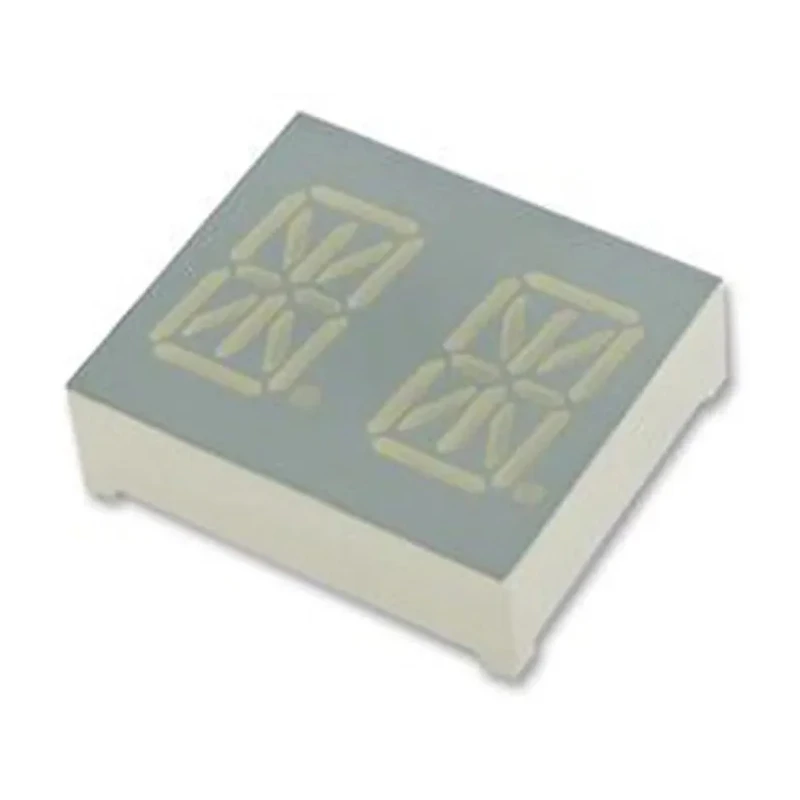 Kingbright Dual Digit 14 Segment Yellow LED Display Cathode 2 Character 13.8mm Height PDC54-11SYKWA