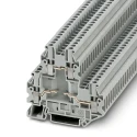 Phoenix Contact UTTB 2.5- 2-BE Series Grey 2-Level Feed Through Terminal Block Screw Termination 3046757