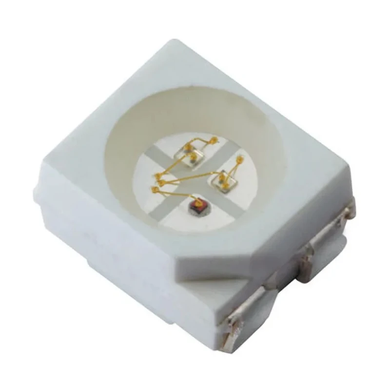 Kingbright 4.1 V RGB LED PLCC 4 Surface Multi-Colour LED KAA-3528RGBS-11