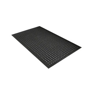 Coba Europe Nitrile Rubber (NBR) Anti-Fatigue Mat 920mm x 1.53m x 9mm, Black KM010001