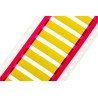 RS PRO Heat Shrink Cable Marker Yellow 2.3 mm to 5.5 mm Diameter Range 6.4 mm Width 872-6255