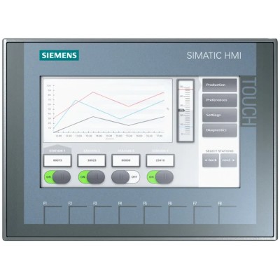 Siemens KTP700 Basic SIMATIC Series HMI Panel 177.8 mm 7-Inch TFT Display 800 x 480 Pixel 