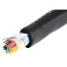 Alpha Wire Xtra-Guard 2 Performance Screened Control Cable, 6 Cores, 0.35mm² 22 AWG, Armoured, Black Polyvinyl 25196 BK005