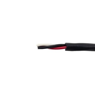 Alpha Wire Xtra-Guard 2 Performance Cable Control Cable, 2 Cores, 1.23mm² 16 AWG Unscreened Black Polyvinyl 30m 25072 BK005