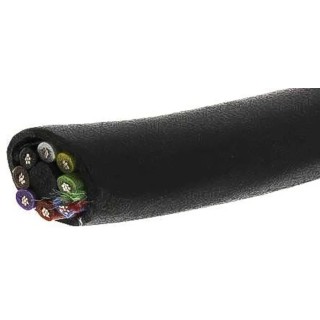 Alpha Wire Xtra-Guard 2 Performance Control Cable 8 Cores 0.56mm² 20 AWG Unscreened 30 m Black Polyvinyl 25058 BK005
