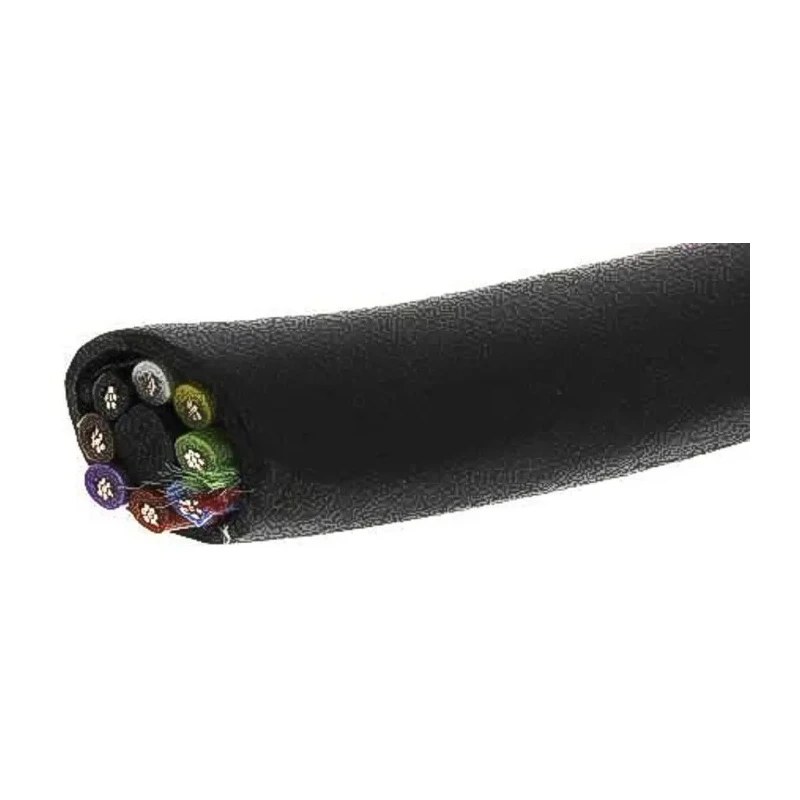 Alpha Wire Xtra-Guard 2 Performance Control Cable 8 Cores 0.56mm² 20 AWG Unscreened 30 m Black Polyvinyl 25058 BK005