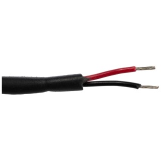 Alpha Wire Xtra-Guard 2 Performance Cable Control Cable 2 Cores 0.56mm² 20 AWG Unscreened 30 m Black Polyvinyl 25052 BK005