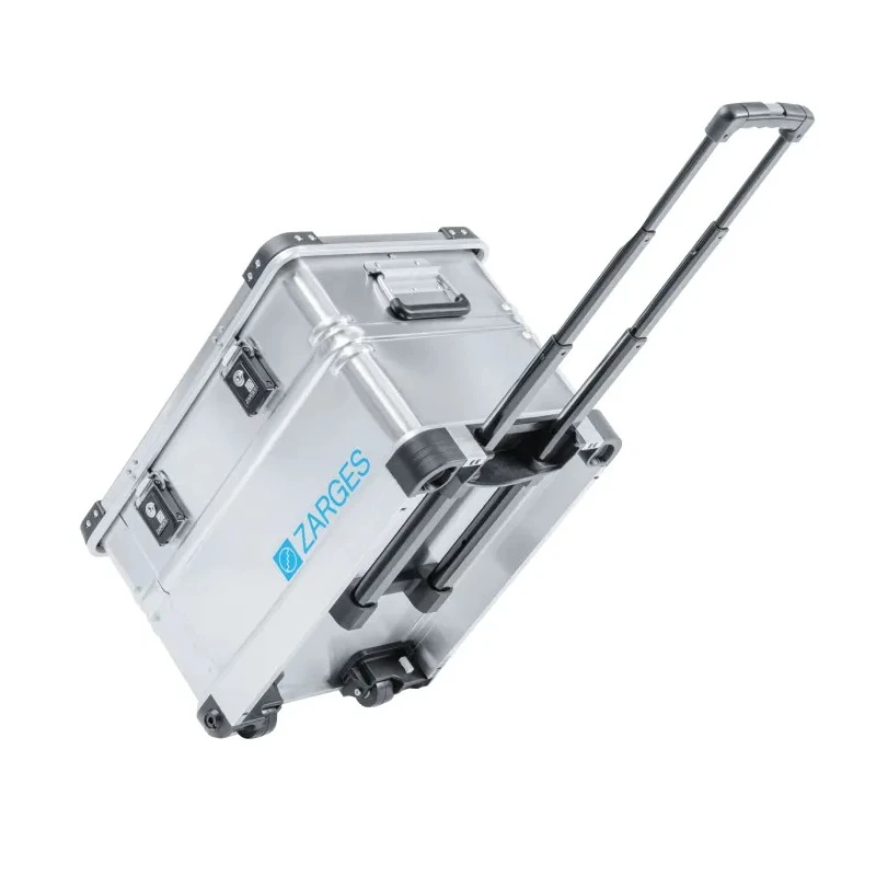 Zarges K 424 XC Metal Waterproof Watertight Transit Case Wheeled, 400 mm Width 385 mm Height 7.3 kg 41811