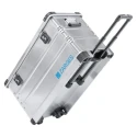 Zarges Metal Waterproof Watertight Transit Case Wheeled 400 mm x 455 mm x 800 mm 41812