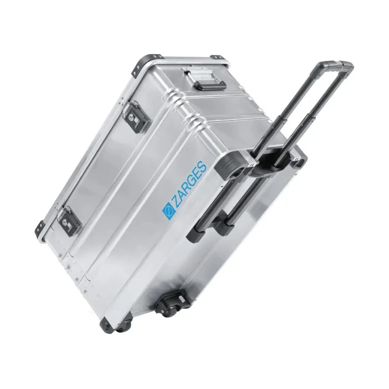 Zarges Metal Waterproof Watertight Transit Case Wheeled 400 mm x 455 mm x 800 mm 41812