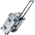 Zarges K 424 XC Metal Waterproof Watertight Aluminium Transit Case Wheeled, 400 mm x 233 mm x 550 mm 41810