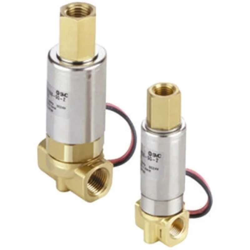 SMC Solenoid Valve 2 Port Normally Closed 1/4 in G Threaded Bronze Body 230V VNB104B-F8A