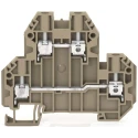 RS PRO Feed Through Terminal Block Beige Double-Level Screw Terminal Block 1kV 41A 872-4795