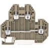 RS PRO Feed Through Terminal Block Beige Double-Level Screw Terminal Block 1kV 41A 872-4795