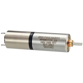 Faulhaber Brushed Geared DC Geared Motor 0.36 W 12V dc 10 Ncm Torque 15 rpm 2 mm Shaft Diameter 1016M012G+10/1 256:1