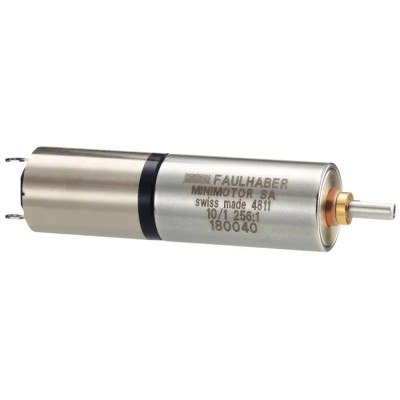 Faulhaber Brushed Geared DC Geared Motor 0.36 W 12V dc 10 Ncm Torque 15 rpm 2 mm Shaft Diameter 1016M012G+10/1 256:1