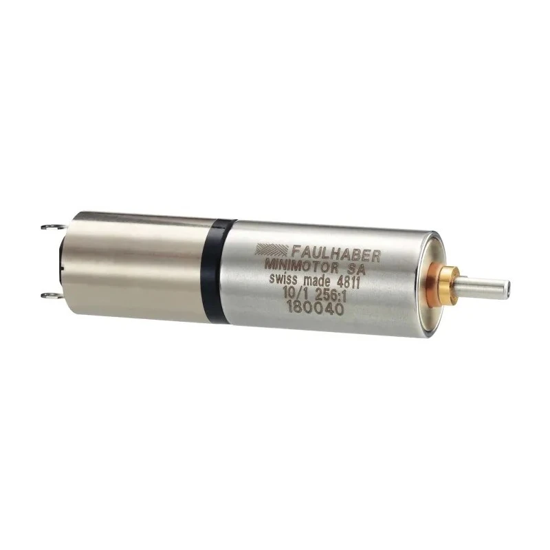 Faulhaber Brushed Geared DC Geared Motor 0.36 W 12V dc 10 Ncm Torque 15 rpm 2 mm Shaft Diameter 1016M012G+10/1 256:1