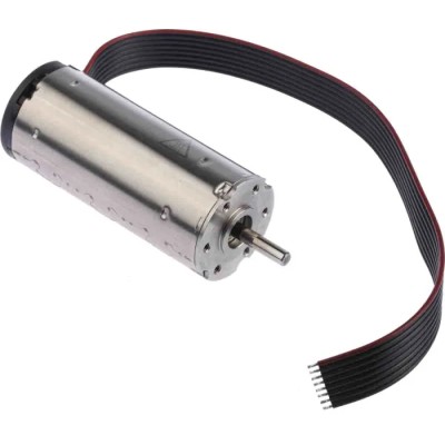 Faulhaber 4 Pole Technology DC Motor 24V DC, 17.3 W, 26.2 mNm Torque, 4870 RPM, 3 mm Shaft Diameter 2250S024BX4
