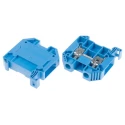 RS PRO Feed Through Terminal Block Blue, 1-Level, Screw, 1kV Voltage, 85A Current 872-4697
