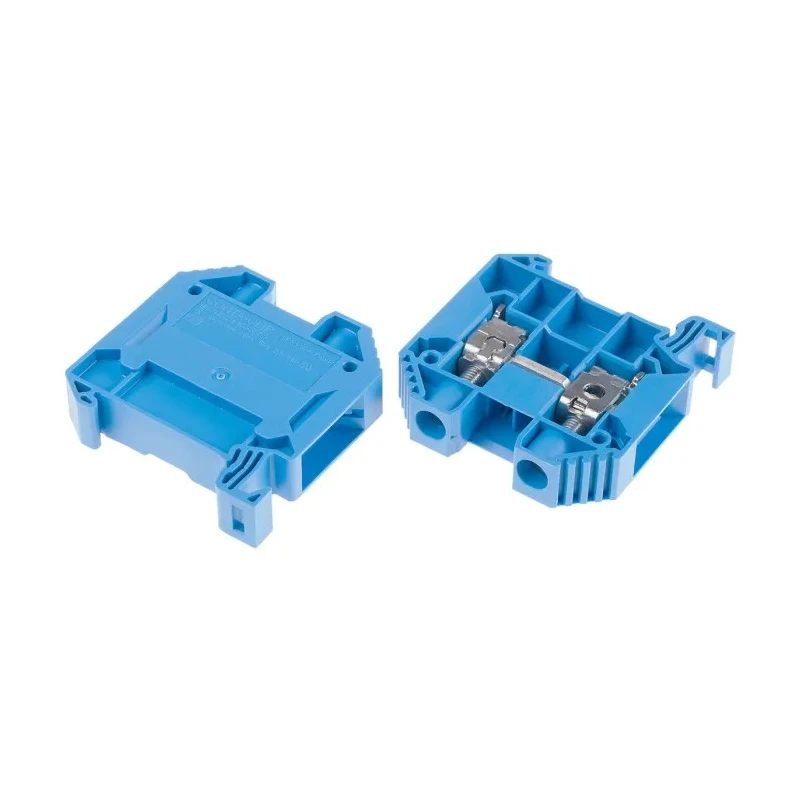 RS PRO Feed Through Terminal Block Blue, 1-Level, Screw, 1kV Voltage, 85A Current 872-4697