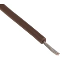 RS PRO Brown 0.2 mm² Hook Up Wire 24 AWG 11/0.16 mm Strands Polyethylene Jacket 100 m UL3239 873-8949