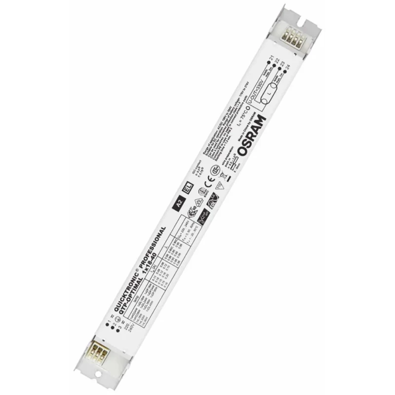 Osram Lighting Ballast Electronic Fluorescent 40 W, 220-240 V, Electronic Control Gear, Quicktronic Series 4008321873743
