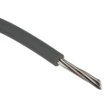 RS PRO Grey 0.33 mm² 22 AWG Hook Up Wire, Stranded Tinned Copper Conductor, 100 m Length, PVC Jacket, UL1007 300V 874-0450