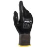 Mapa Black Nitrile Coated Work Gloves Size 8, Oil Proof with Abrasion Resistance ULTRANE 526