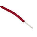 RS PRO Red 0.08 mm² Hook Up Wire, 28 AWG, 7/0.12 mm Core Strands, 100 m Length, Polyvinyl Chloride, UL1007, 300V 874-0374