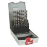 Bosch 19-Piece HSS-G Twist Drill Bit Set for Metal, 1 mm to 10 mm, ProBox 2608587013