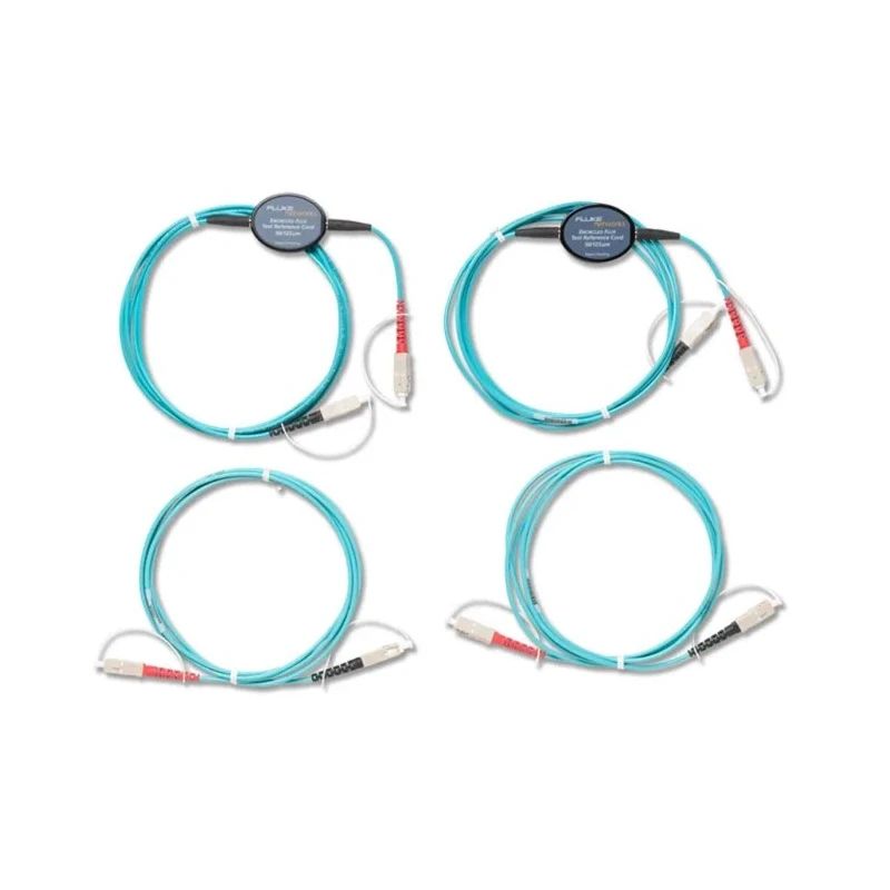 Fluke Networks Test Reference Cord Kit for SC Terminated Fiber, Certifiber Pro Optical Loss Test Set MRC-50EFC-SCSCKIT