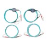 Fluke Networks Test Reference Cord Kit for SC Terminated Fiber, Certifiber Pro Optical Loss Test Set MRC-50EFC-SCSCKIT