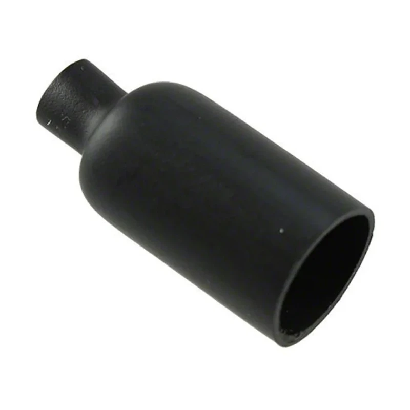 TE Connectivity Heat Shrink End Cap PD Caps Black Polyolefin 6.35 mm PD-CAP-1/4-0