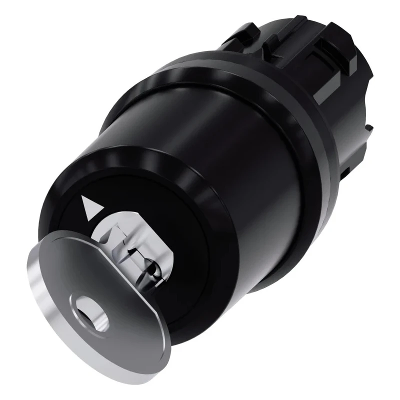 Siemens SIRIUS ACT 3SU1000-5BF11-0AA0 2-position Key Switch Head, Latching, 22 mm Cutout