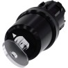 Siemens SIRIUS ACT 3SU1000-5BF11-0AA0 2-position Key Switch Head, Latching, 22 mm Cutout