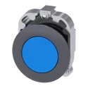 Siemens SIRIUS ACT 3SU10 Series Blue Latching Push Button Head, 30 mm Cutout, IP69K, IP67, IP66 3SU1060-0JA50-0AA0