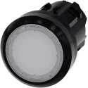 Siemens SIRIUS ACT 3SU10 Series White Momentary Push Button Head 22 mm Cutout IP66 IP67 IP69K 3SU1001-0AB60-0AA0