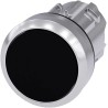 Siemens SIRIUS ACT 3SU10 Series Black Momentary Push Button Head 22mm Cutout Diameter IP66 IP67 IP69K 3SU1050-0AB10-0AA0